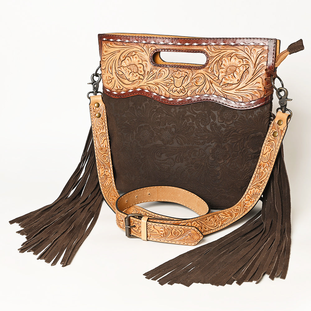LC-ADBGS145DM1A Clutch Genuine Western Leather Women Bag Paige