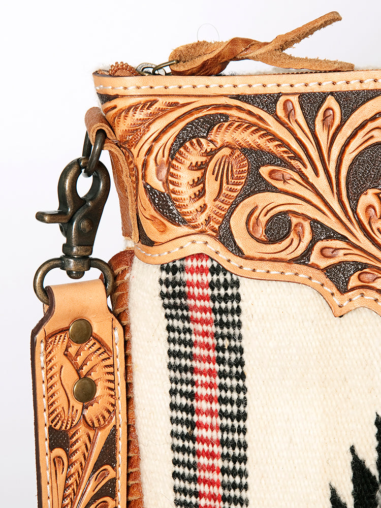 LC-ADBG298 Crossbody Genuine Western Leather Women Bag Clara