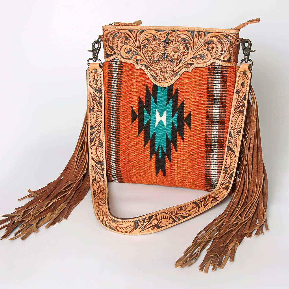 LC-ADBG298 Crossbody Genuine Western Leather Women Bag Clara