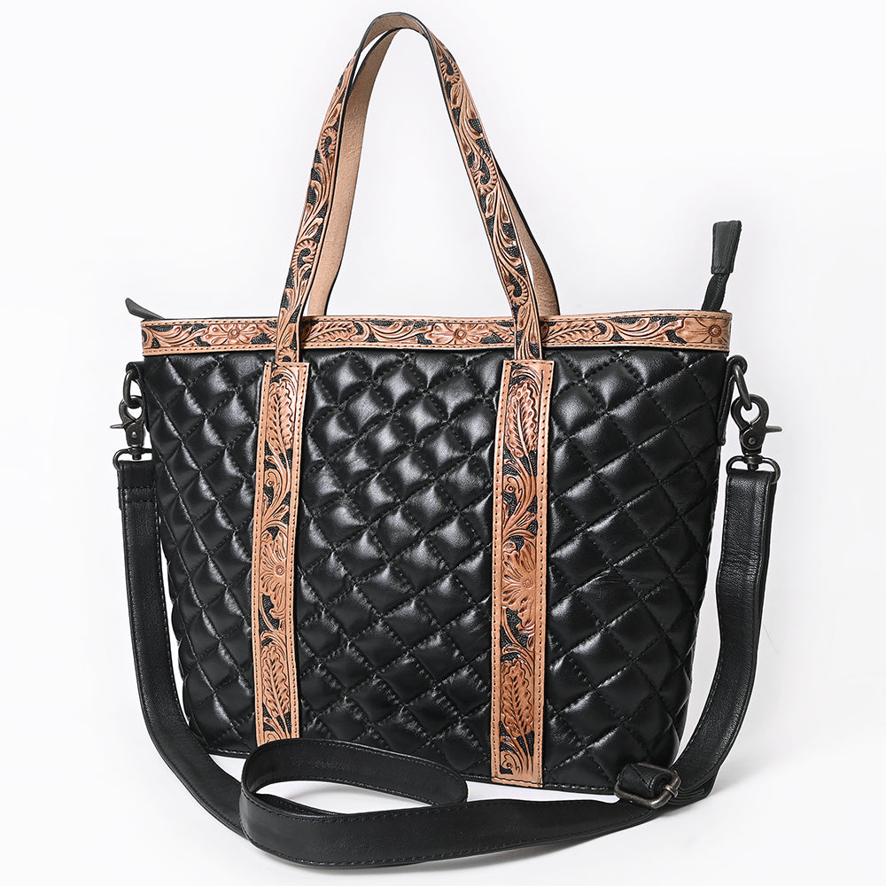 ADBG1793 Tote Hand tooled Leather Genuine Leather women bag western Bag