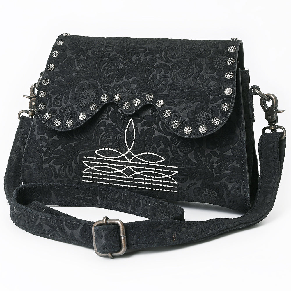 ADBG1797 Crossbody Suede Genuine Leather women bag western Bag