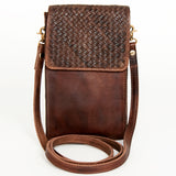LC-NMBGM134 Cell phone Holder Genuine Western Leather Women Bag