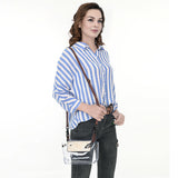 LC-ADBGZ303 Clear Bag Hair On Genuine Western Leather Women Bag