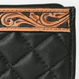 ADBG1669 Coin Purse Genuine Western Leather Women Bag