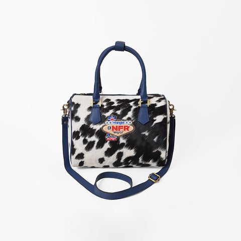 ADBGA1455NFR American Darling Genuine Cowhide Leather Wrangler Speedy Bag