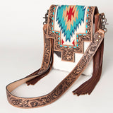 LC-ADBG856 Messenger Hair On Genuine Western Leather Women Bag