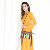LC-ADBGZ183 Crossbody Genuine Western Leather Women Bag Becca