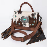 ADBG983 Crossbody Hair On Genuine Western Leather Women Bag