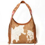 LC-ADBG803AH Hobo Hair On Genuine Western Leather Women Bag Annie