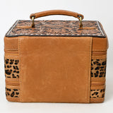 ADBGA454 Jewelry Case Genuine Western Leather Women Bag