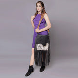 LC-ADBGZ137 Messenger Hair-on Genuine Western Leather Women Bag