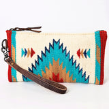 LC-ADBG344 Wristlet Genuine Western Leather Women Bag Paige