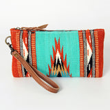LC-ADBG344 Wristlet Genuine Western Leather Women Bag Paige
