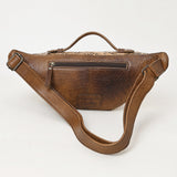 LC-ADBG1302  Fanny Pack  Genuine Western Leather Women Bag