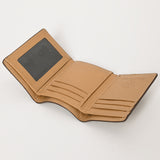 BEBGM182-Western Leather Trifold Wallet