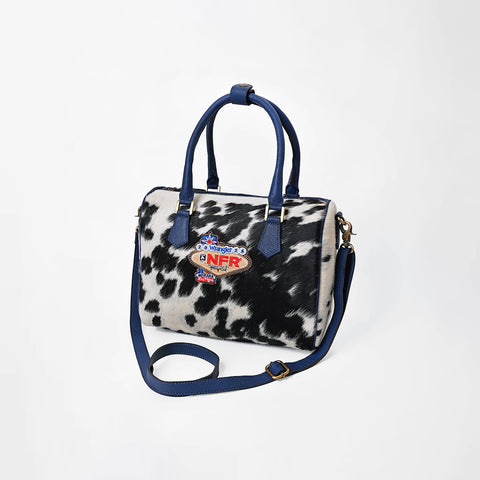ADBGA1455NFR American Darling Genuine Cowhide Leather Wrangler Speedy Bag