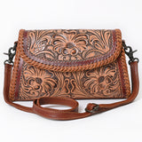 ADBG1771 Crossbody Hand Tooled Genuine Leather women bag western Bag