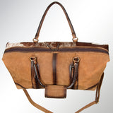 LC-ADBGI123 Duffel Hair On Genuine Western Leather Women Bag