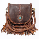 LC-ADBGM262A Messenger Genuine Western Leather Women Bag