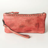 LC-NMBG101 Wristlet Genuine Leather women bag western Bag