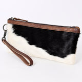 LC-ADBG344 Wristlet Genuine Western Leather Women Bag Belle