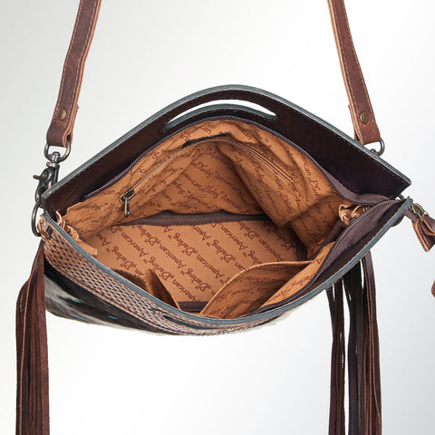 LC-ADBGS145ACTRQBR Clutch Genuine Western Leather Women Bag