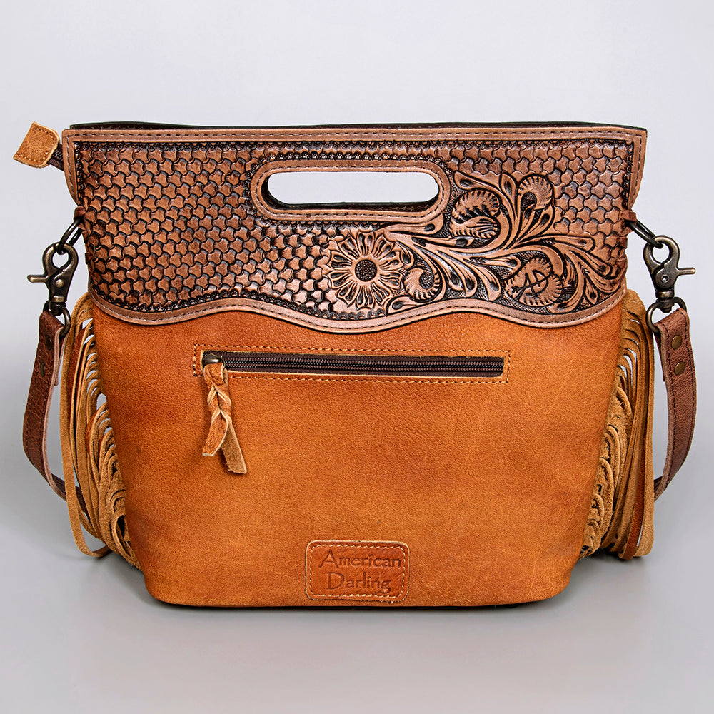LC-ADBGS145ACGOBR Clutch Genuine Western Leather Women Bag