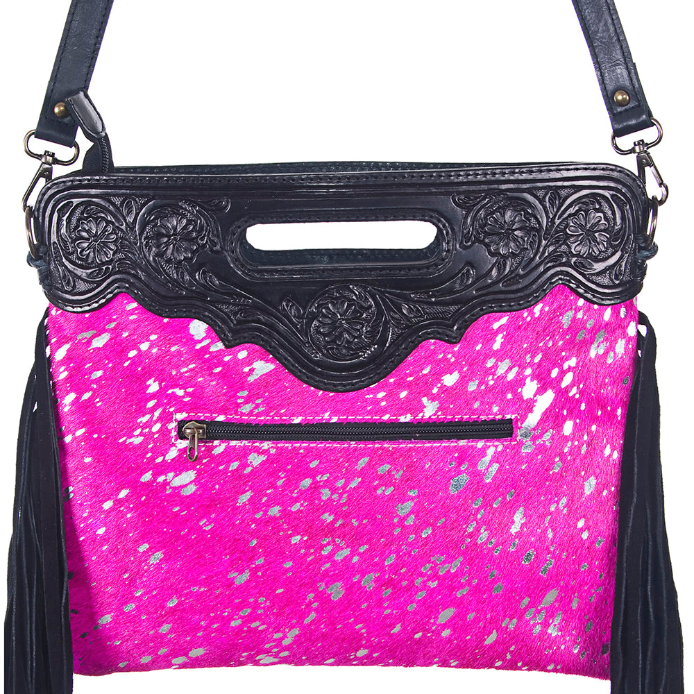 LC-ADBGS146PKACSL Crossbody Genuine Western Leather Women Bag Cora