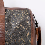 LC-ADBGS174 Cowhide Leather Duffle Bag - Genuine Western Travel Weekender