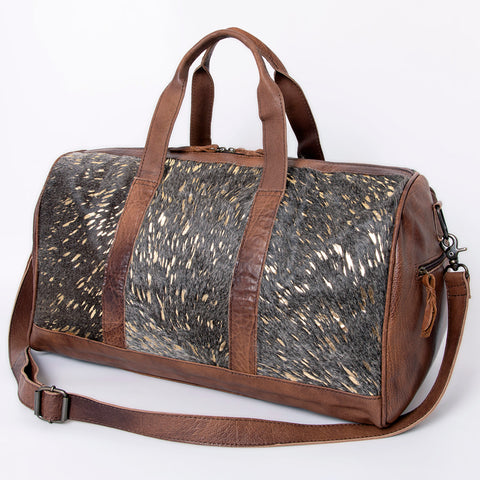 LC-ADBGS174 Cowhide Leather Duffle Bag - Genuine Western Travel Weekender