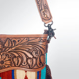 LC-ADBG206 Hand Tooled Crossbody Genuine Western Leather Women Bag
