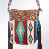 LC-ADBG206 Hand Tooled Crossbody Genuine Western Leather Women Bag