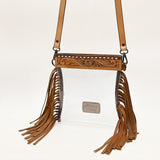 LC-ADBGZ148 Clear Bag Genuine Western Leather Women Bag