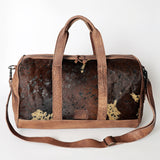 LC-ADBGS174 Cowhide Leather Duffle Bag - Genuine Western Travel Weekender