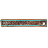 LC-ADBRF113 Hand tooled Genuine Leather Bracelet women