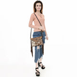 LC-ADBGD112 Envelope Hair-On Genuine Western Leather Women Bag
