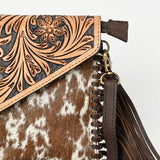 LC-ADBGD112 Envelope Hair-On Genuine Western Leather Women Bag