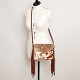 LC-ADBGD112 Envelope Hair-On Genuine Western Leather Women Bag