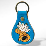 LC-ADKR144 Hand Tooled Genuine Leather Keyring