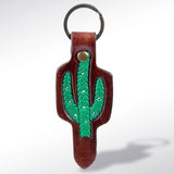 LC-ADKR161 Hand Tooled Genuine Leather Keyring