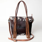 LC-ADBG511BRW Tote Hair-On Genuine Western Leather Women Bag