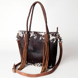 LC-ADBG511BRW Tote Hair-On Genuine Western Leather Women Bag
