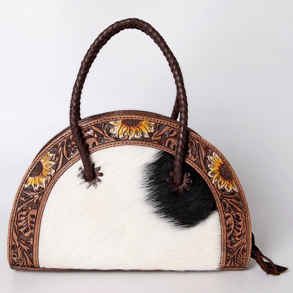 LC-ADBG517BRW Taco Hair-On Genuine Western Leather Women Bag