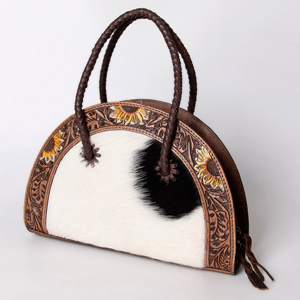 LC-ADBG517BRW Taco Hair-On Genuine Western Leather Women Bag