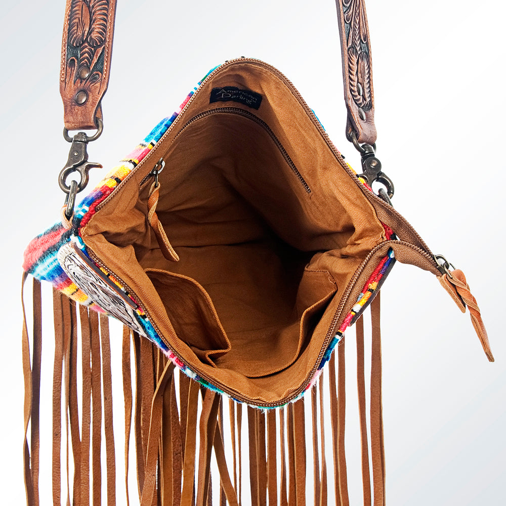 LC-ADBGZ125F16 Chaps Genuine Western Leather Women Bag