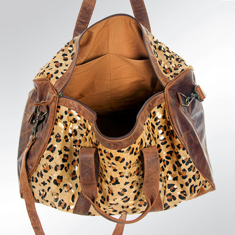 LC-ADBGS174CHEGO Duffel Genuine Western Leather Women Bag Bria