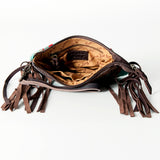 LC-ADBGZ234 Wristlet Genuine Western Leather Women Bag