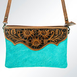 LC-ADBG547TRQ3 Crossbody Hair-On Genuine Western Leather Women Bag
