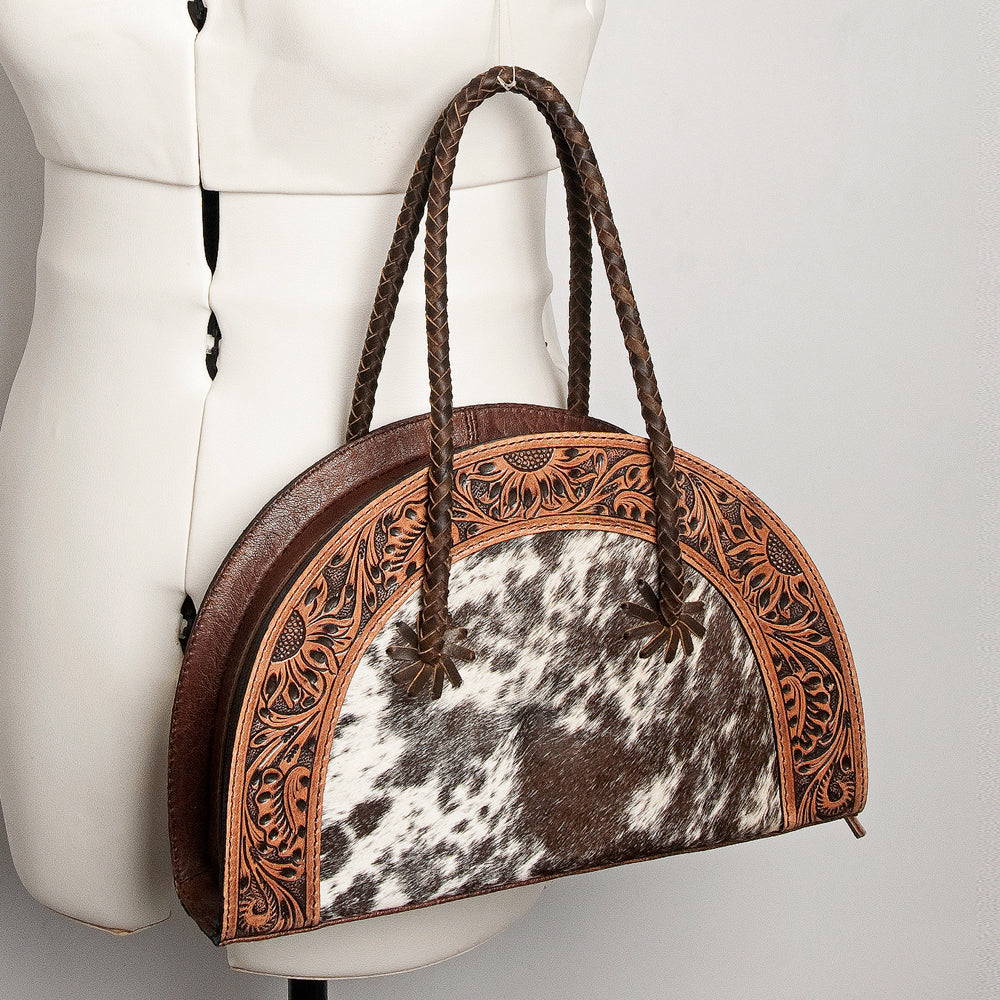 LC-ADBG728 Tote Hair-On Genuine Western Leather Women Bag