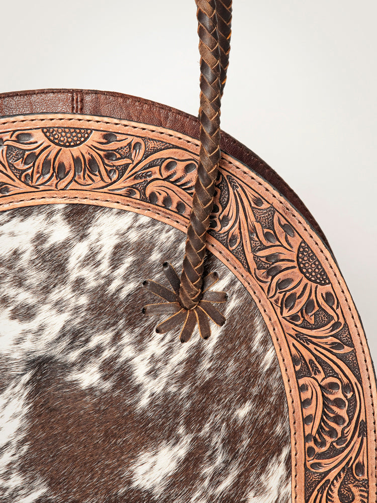 LC-ADBG728 Tote Hair-On Genuine Western Leather Women Bag